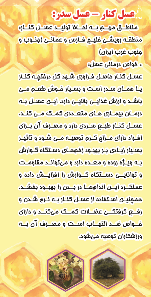 با خواص شگفت انگیز عسل کنار آشنا شوید و این عسل را با تخفیف خریداری کنید.
#عسل کنار #عسل طبیعی #عسل تخفیف دار #عسل # عسل خالص #صبحانه دلچسب