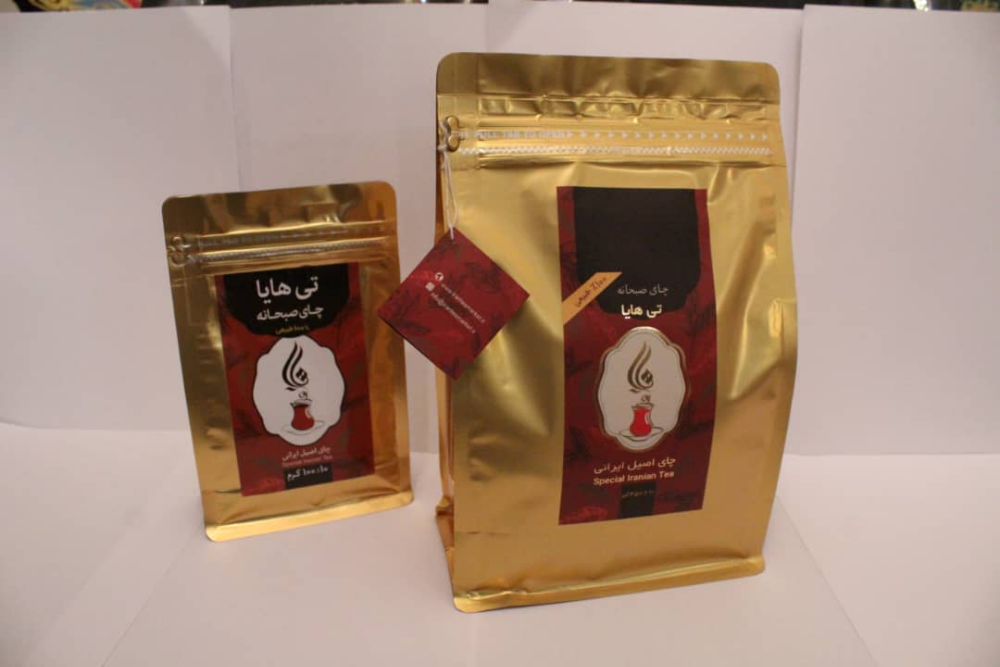 چای 100 گرمی و 450 گرمی برند هایا زود دم ،طبیعی خوشرنگ