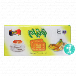 بیسکویت خانواده با طعم موز توتیام