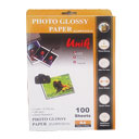 کاغذ فتوگلاسه A4 بسته 100 عددی 180 گرمی یونیک