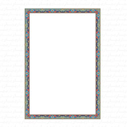 کاغذ تذهیب A4