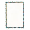 کاغذ تذهیب A4 حاشیه باریک داخل رنگی