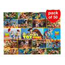 کاغذ کادو طرح داستان اسباب بازی بسته 50 عددی