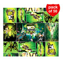 کاغذ کادو طرح بن تن