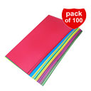 مقوا 10 رنگ دو رو مات 100 عددی