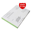 مقوای A4 زرد بسته 100 عددی