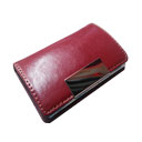 جای کارت ویزیت چرمی مگنت دار