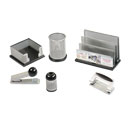 ست رومیزی 6 تکه مشکی نقره ای