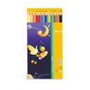 مداد 12 رنگ زرد فکتیس