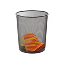 سطل اداری فلزی بزرگ