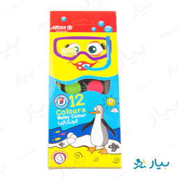 آبرنگ 12 عددی کمان کوچک آریا