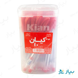 خودکار قرمز مدل صفا 50 عددی کیان