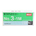 سوزن منگنه مکس No.3-1m تعداد 1000×10 استاپلس