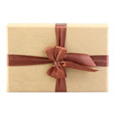 جعبه کادویی کرم پاپیون دار