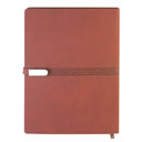 دفتر چرم دکمه دار