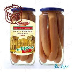 سوسیس شیشه ای فرانکفورتر دارا