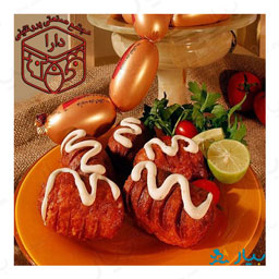 سوسیس کوکتل گوشت 90 درصد 500 گرمی توری دارا