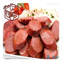 سوسیس کوکتل دودی گوشت 1 کیلوگرمی دارا