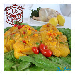 استیک پاپریکا مرغ 1 کیلوگرمی دارا