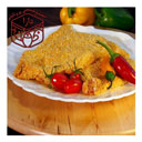 شنیسل ران مرغ با آرد سوخاری 500 گرمی دارا