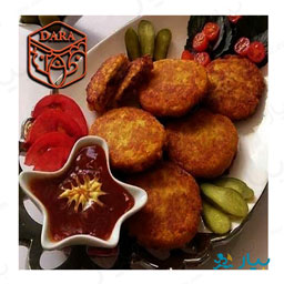 کتلت مرغ کودک 500 گرمی دارا