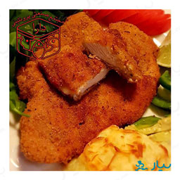 شنیسل فیله مرغ با آرد مکزیکی 500 گرمی دارا