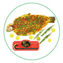 استیک ماهی قزل الا اماده طبخ پروتیین هدیه مقدار یک کیلوگرم