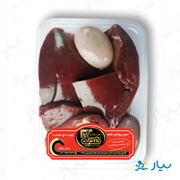 جگر سیاه گوسفندی هدیه مقدار 500 گرمی