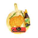 شنیسل سینه پروتیین هدیه مقدار 500 گرمی