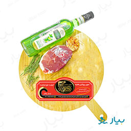 استیک ایسلندی گوسفندی پروتیین هدیه مقدار 500 گرمی