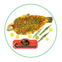 استیک ماهی قزل الا اماده طبخ پروتیین هدیه مقدار 500 گرمی