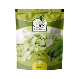 باقلا با پوست منجمد 400 گرمی نوبرسبز