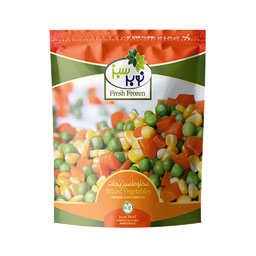 مخلوط سبزیجات منجمد 400گرمی نوبر سبز