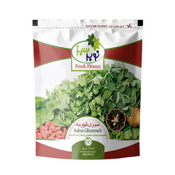 سبزی قورمه منجمد 400گرمی نوبر سبز