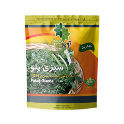 سبزی پلو منجمد 400 گرمی نوبر سبز