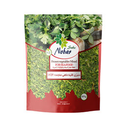 سبزی قلیه ماهی منجمد 400 گرمی نوبر سبز