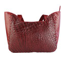 کیف رودوشی مجلسی زنانه مدل قایقی (زرشکی)