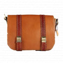 کیف رودوشی مدل مرمر (عسلی)