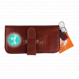 کیف پول اسپرت زبانه دار (قهوه ای)