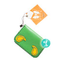 کیف کارتی (سبز و زرد)