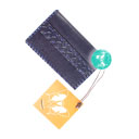 کیف کارتی تکه دوزی (سرمه ای)