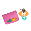کیف کارتی (صورتی و زرد و آبی)