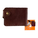 کیف پول جیبی مردانه (قهوه ای تیره)