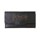 کیف پول زنانه M102 رنگ سبز تیره