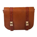 کیف رو دوشی مدل مرمر (2) سایز بزرگ رنگ عسلی