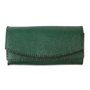 کیف پول زنانه M120 رنگ سبز تیره
