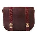 کیف رو دوشی مدل مرمر (2) سایز بزرگ زرشکی