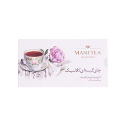 چای کیسه ای کلاسیک 25 عددی مانی