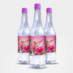 عرق گل ختمی 1 لیتری چهل حصاران