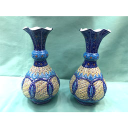 گلدان مینا برجسته اعلا سایز 30